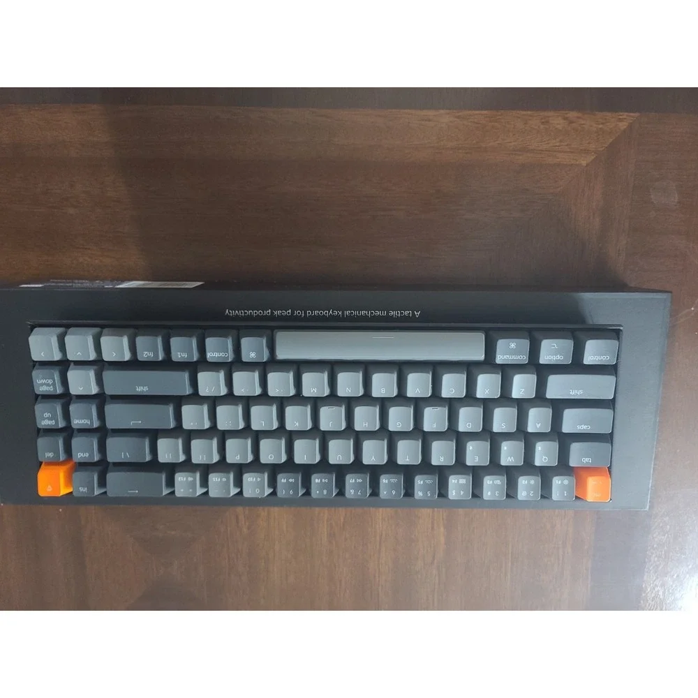 Keychron K14 Bluetooth Wireless Mechanical Keyboard K14G2 Black Grey Tactile